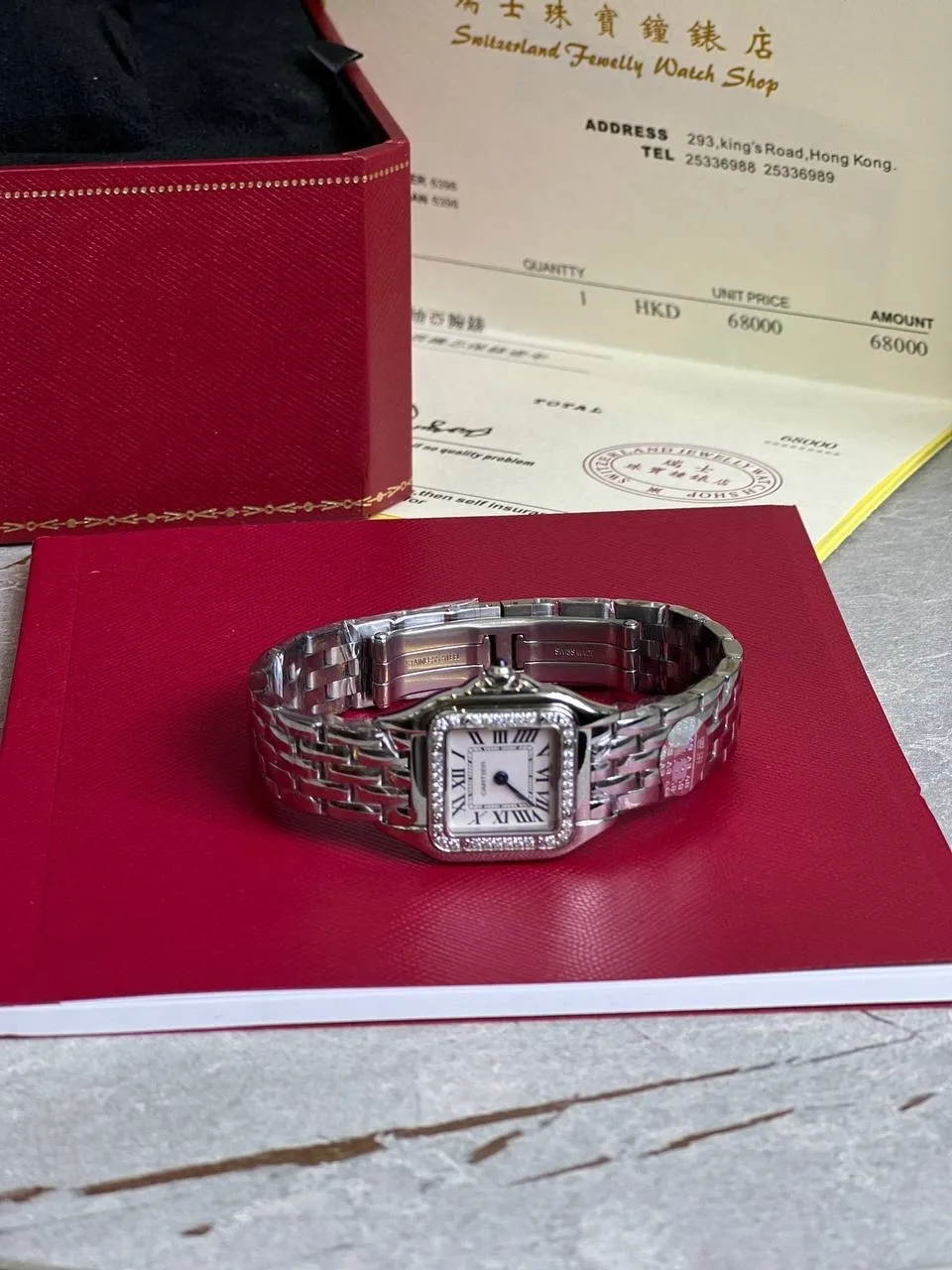 Женские часы Cartier Panthère — фото 11