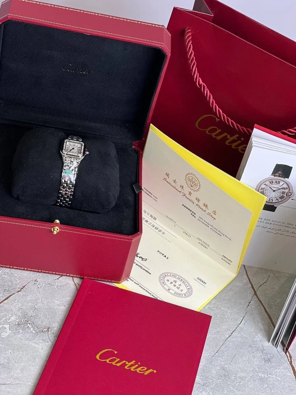 Женские часы Cartier Panthère — фото 15