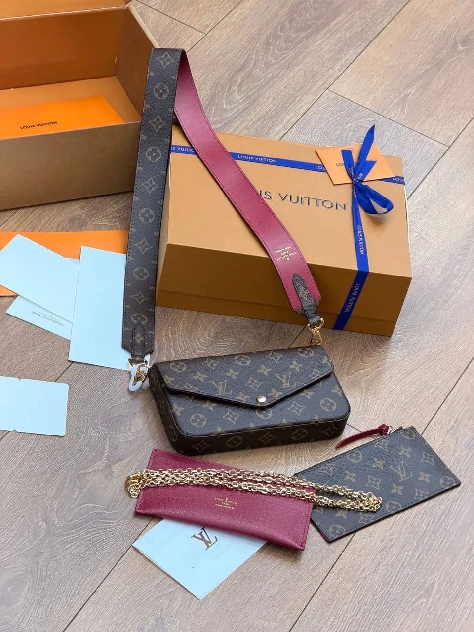 Рюкзак Louis Vuitton Pochette Louis Vuitton, кожа — фото 2