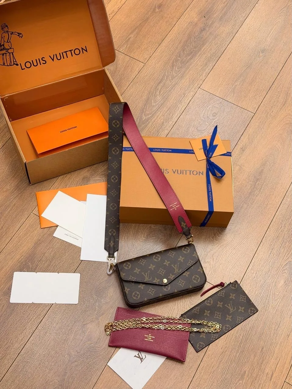 Рюкзак Louis Vuitton Pochette Louis Vuitton, кожа — фото 3