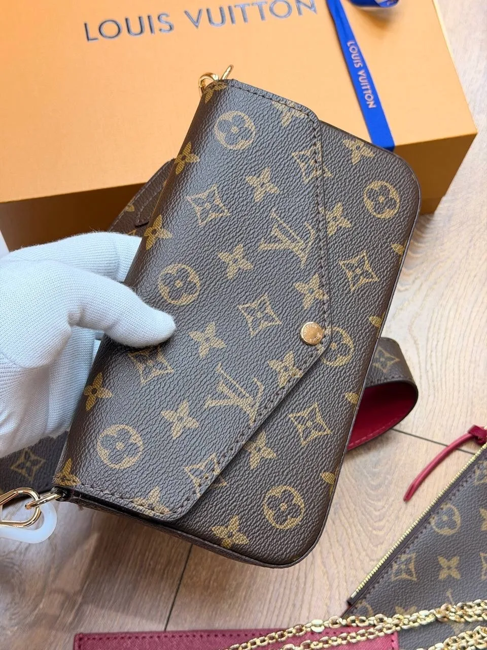 Рюкзак Louis Vuitton Pochette Louis Vuitton, кожа — фото 5
