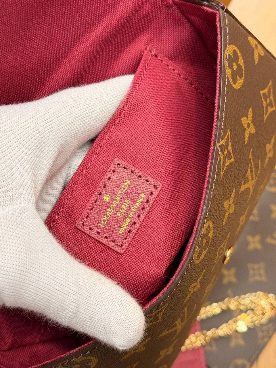 Рюкзак Louis Vuitton Pochette Louis Vuitton, кожа — фото 7