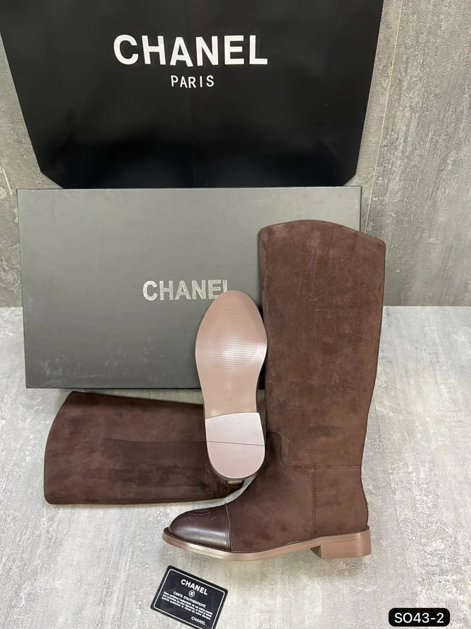 Туфли CHANEL из натуральной кожи — фото 1