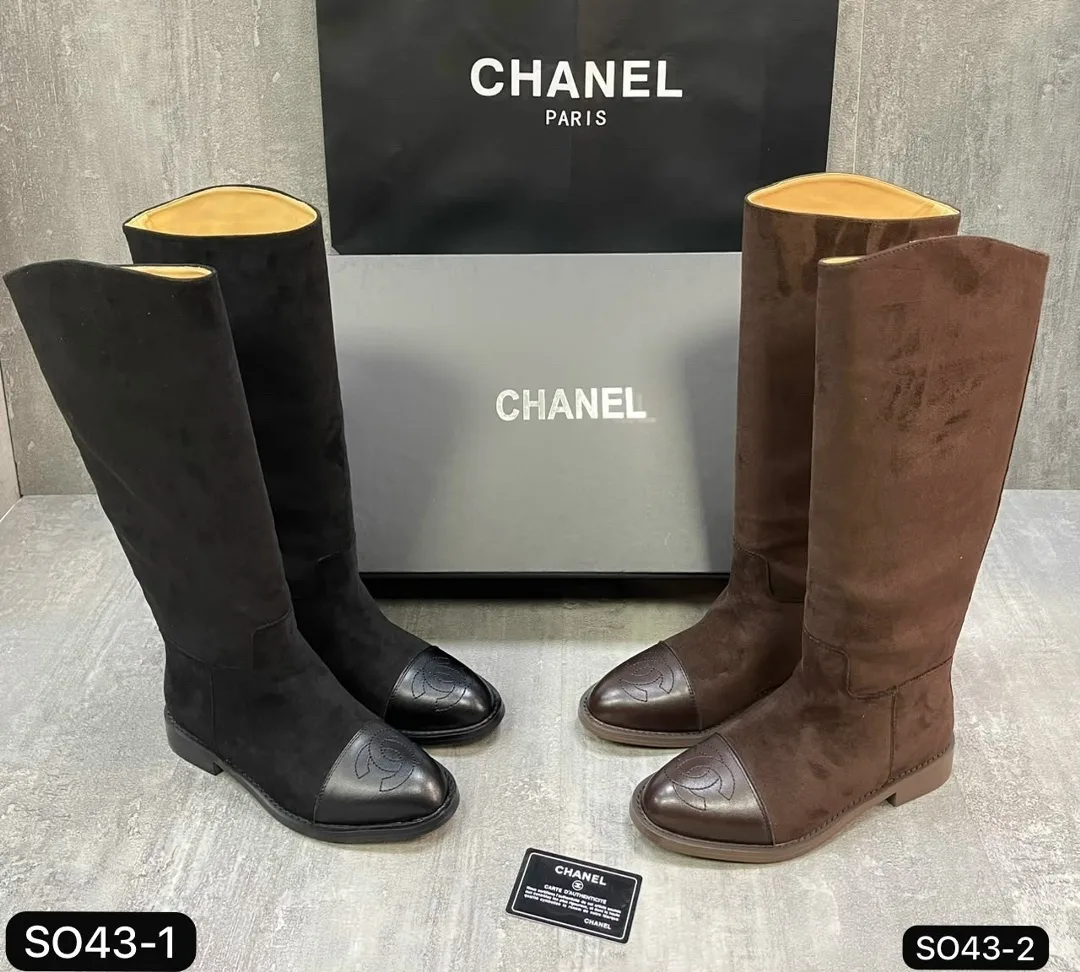 Туфли CHANEL из натуральной кожи — фото 2