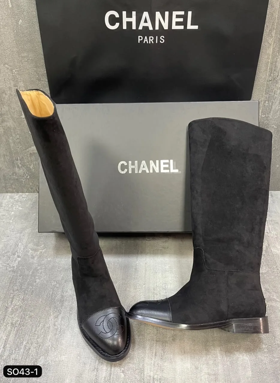 Туфли CHANEL из натуральной кожи — фото 3