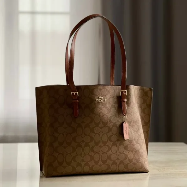 COACH сумка из натуральной кожи — фото 14