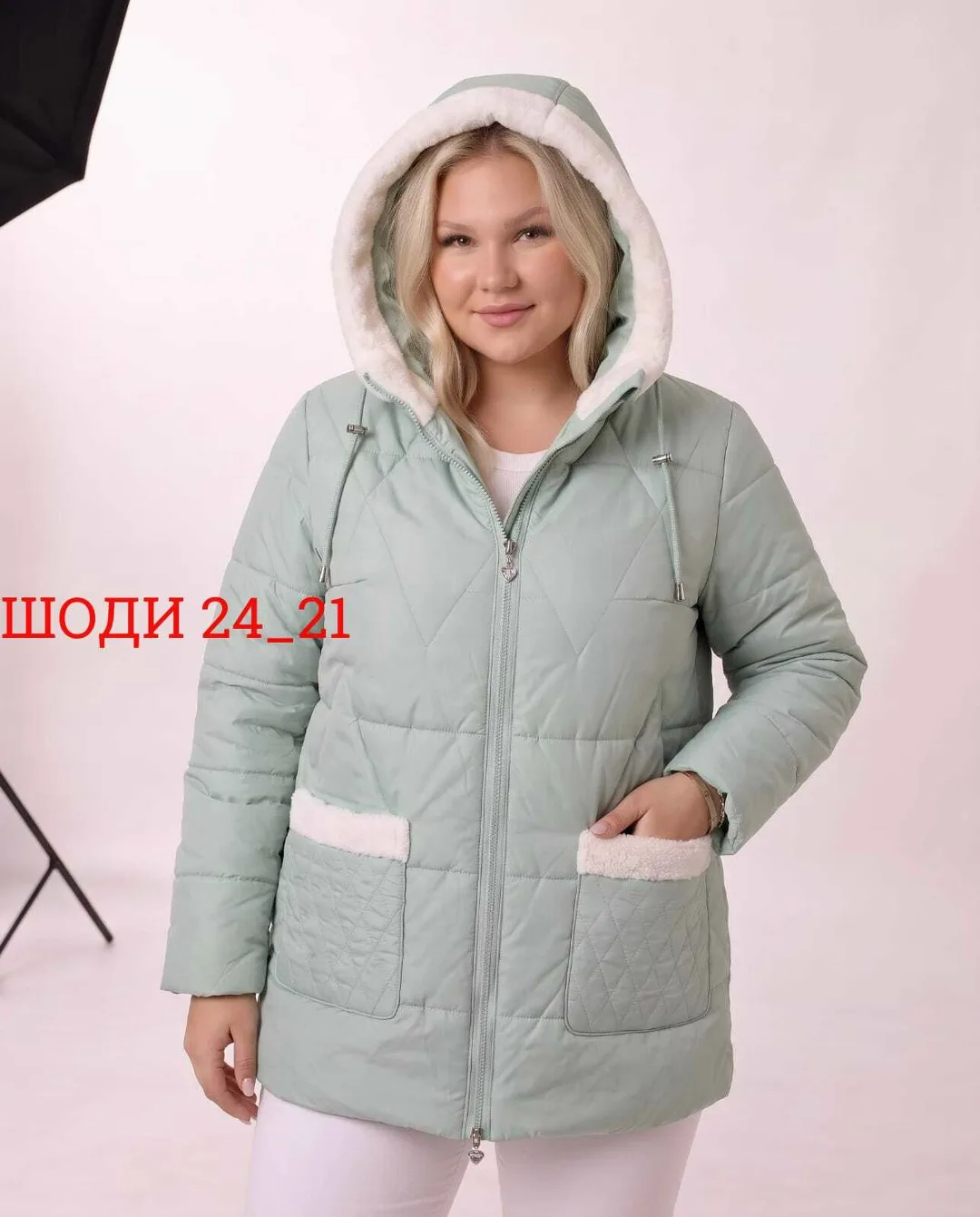 Женская куртка на синтепоне — фото 1
