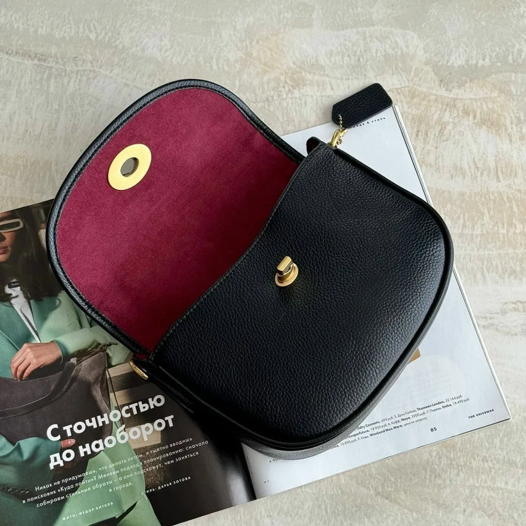 Сумка COACH из натуральной кожи — фото 6