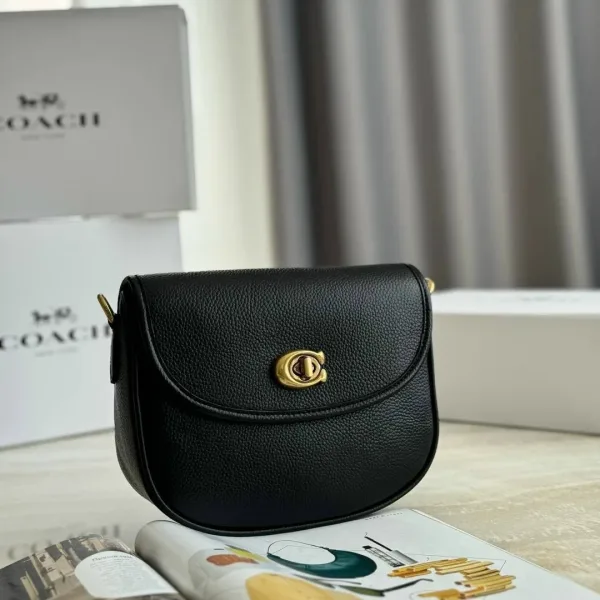 Сумка COACH из натуральной кожи — фото 1