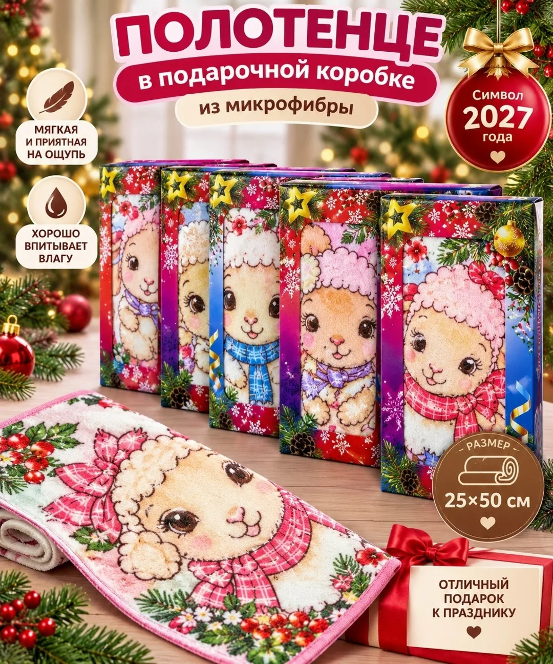 В упаковке 1 полотенце — фото 1
