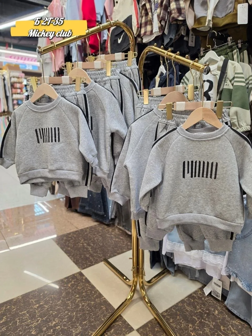 Тёплый детский костюм стиль и комфорт в прохладную погоду — фото 1