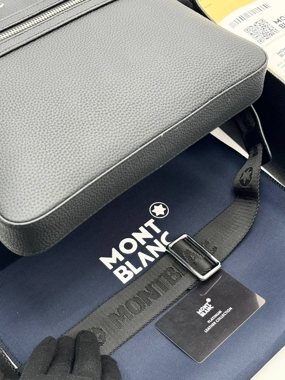Сумка #MONTBLANC, кожа — фото 7