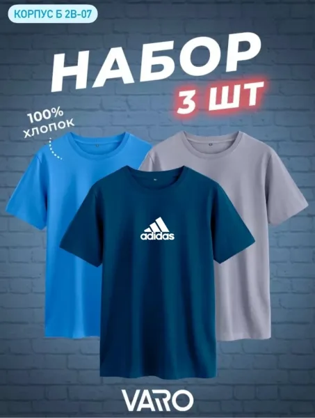 Мужская футболка из 100 хлопка — фото 16