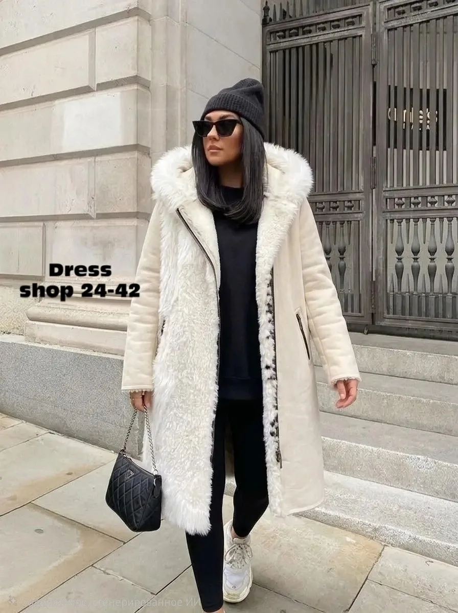 Дубленка, ткань — фото 7