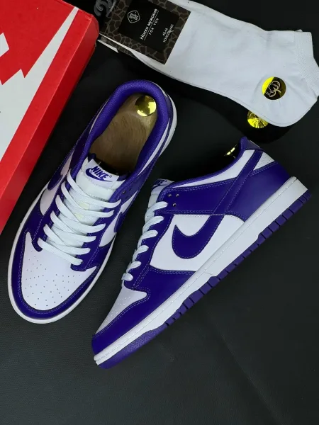 Мужские кроссовки Nïkē из натуральной кожи кожа натуралька — фото 12