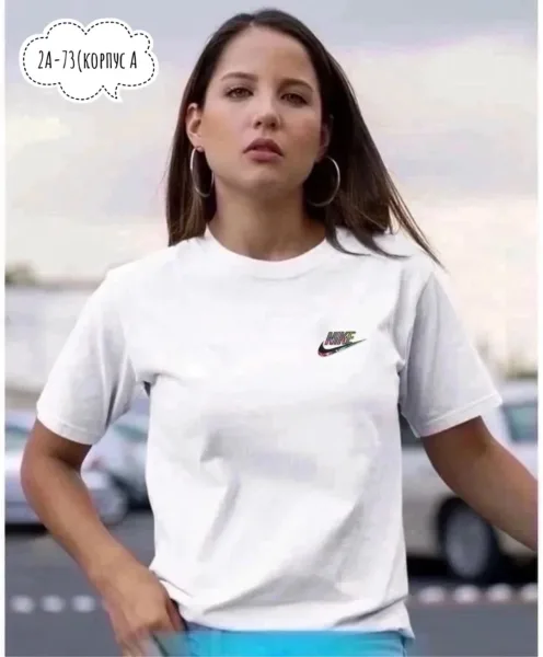 Женская футболка из 100 хлопка — фото 1