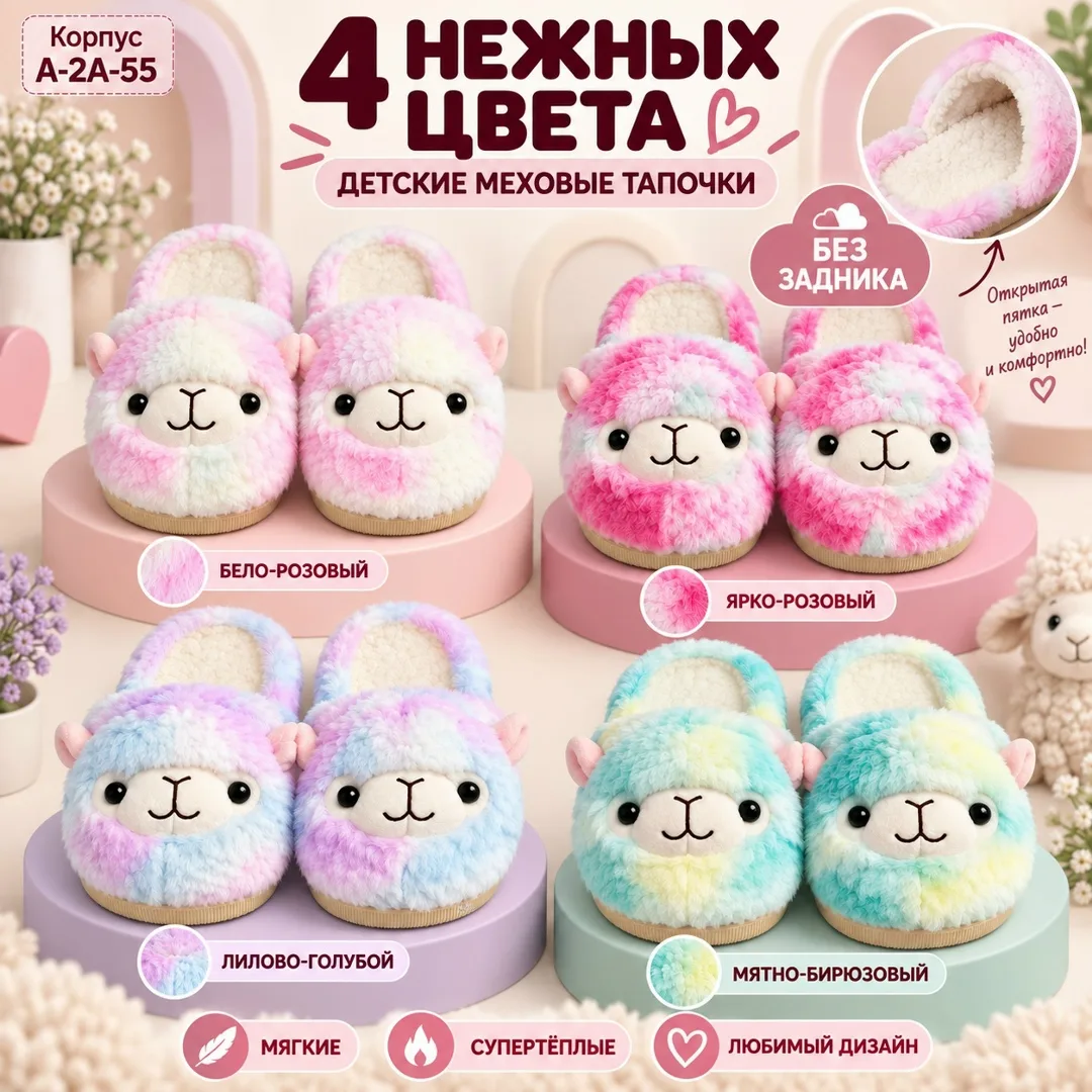 Тапки флисовые — фото 2