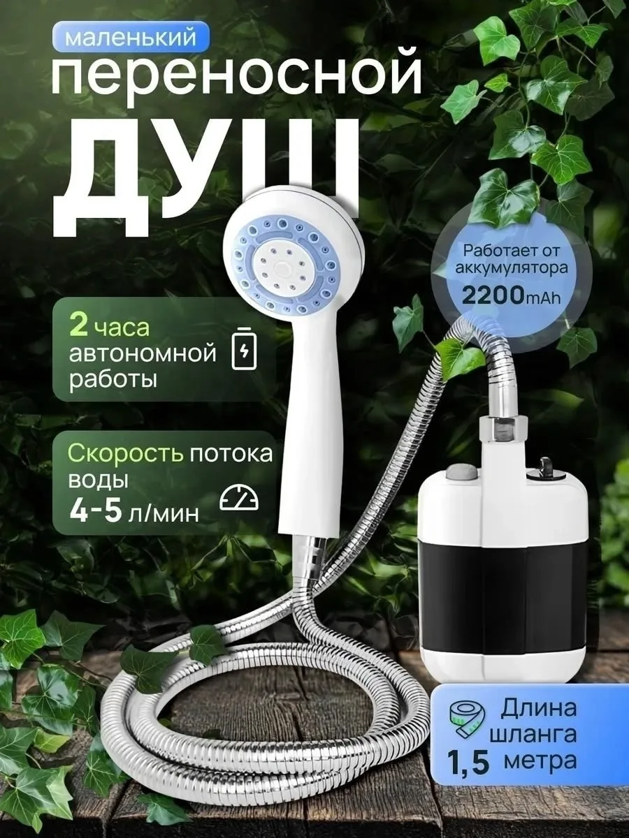 Сумка Portable Outdoor Shower — фото 7