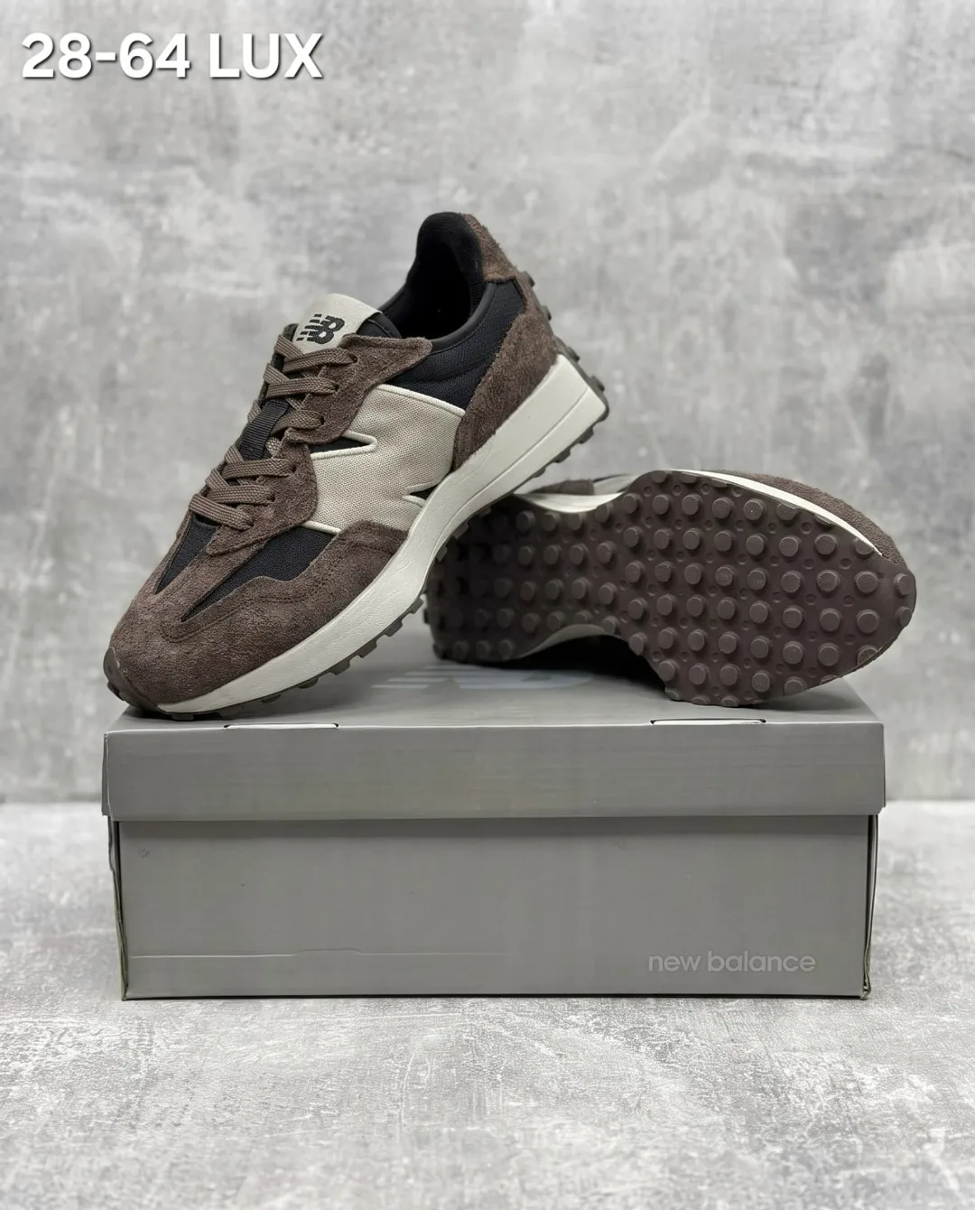 Кроссовки мужские New Balance из натуральной замши — фото 3