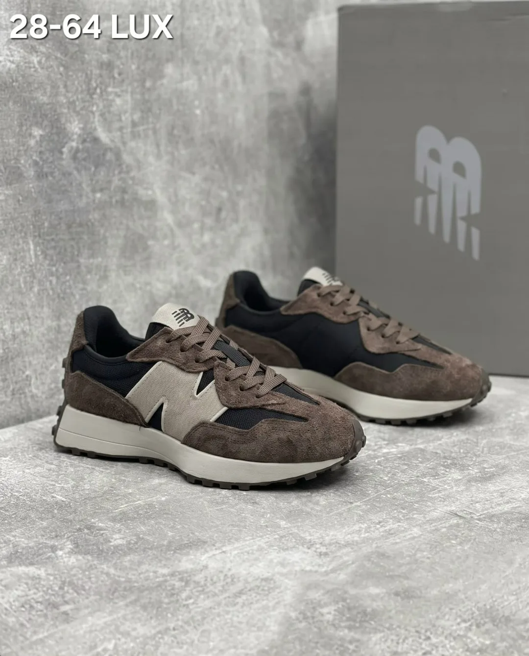 Кроссовки мужские New Balance из натуральной замши — фото 4