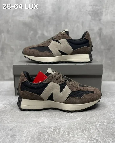 Кроссовки мужские New Balance из натуральной замши — фото 10