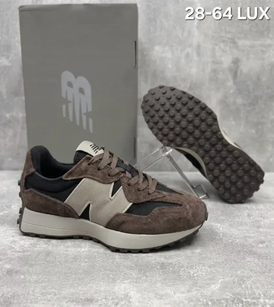 Кроссовки мужские New Balance из натуральной замши — фото 11