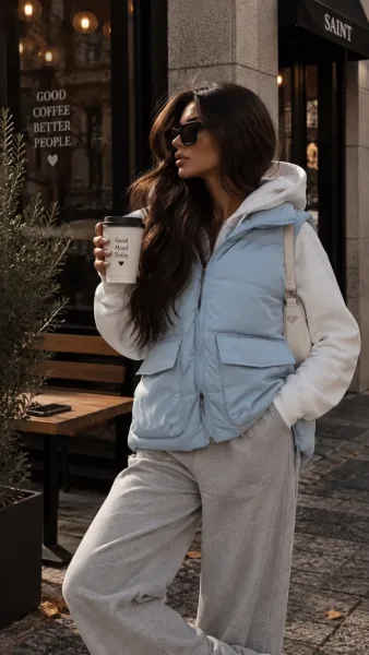 Жилетка из качественного материала с вместительными карманами — фото 20