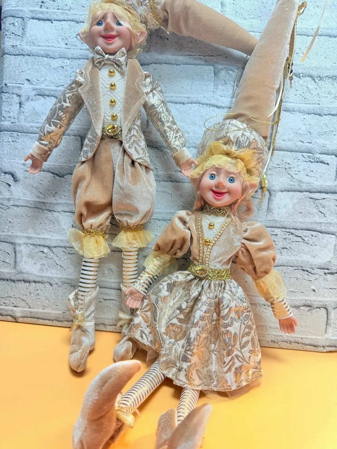 Новогодние игрушки эльф — фото 7