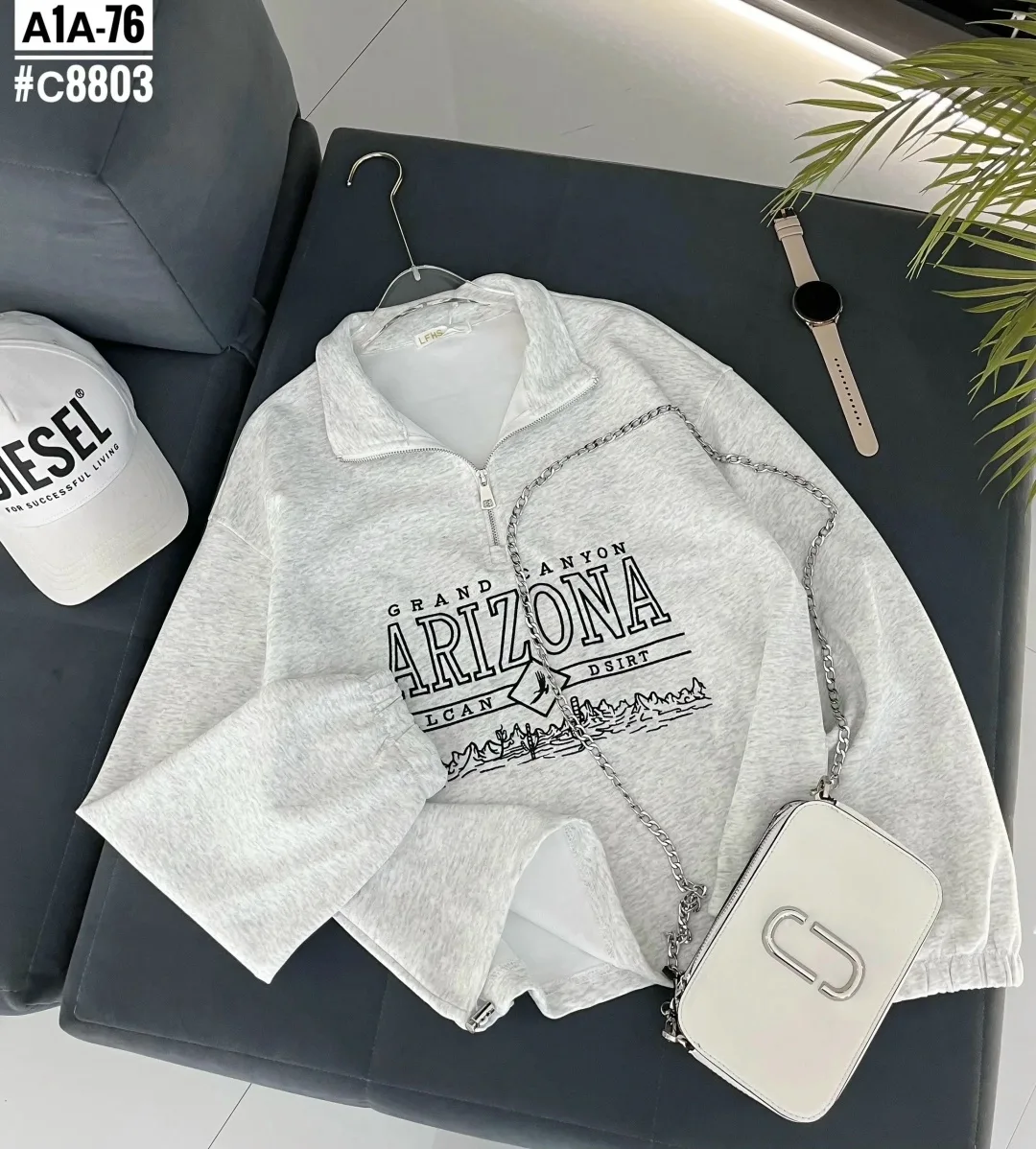 Свитшот на замке — фото 9