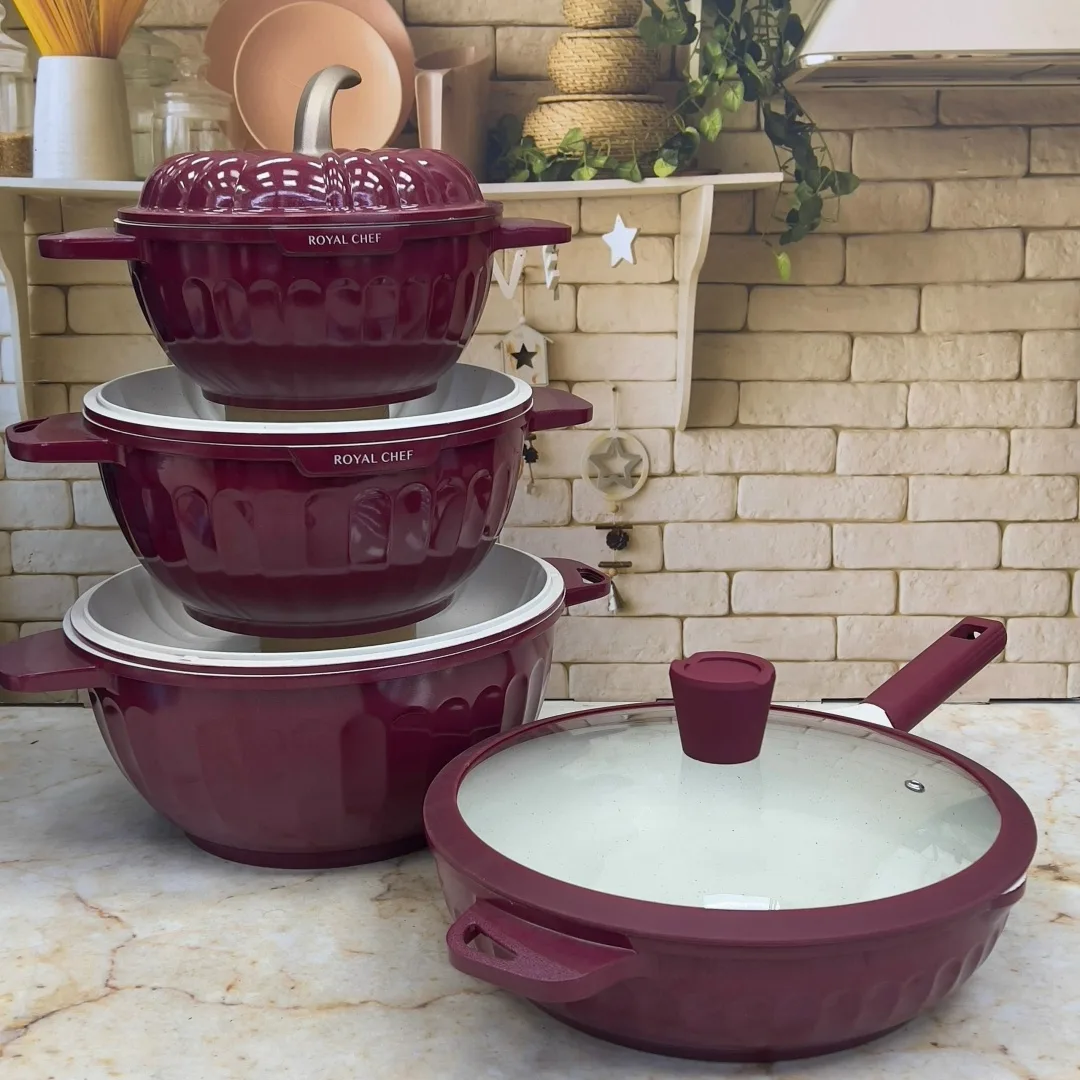 Посуда Royal Chef Набор посуды серии Новая тыква — фото 4