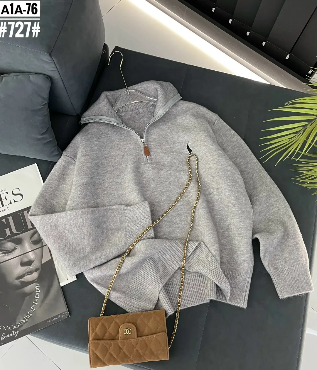 Свитер на замке Polo — фото 8