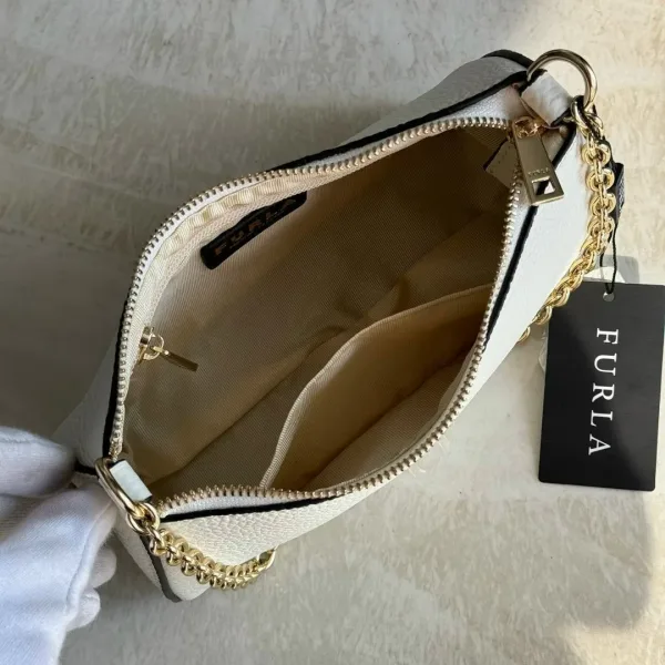 FURLA сумка из натуральной кожи — фото 9