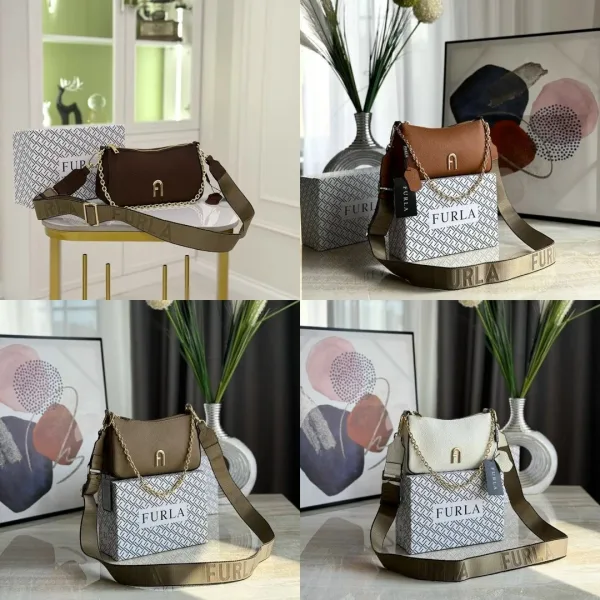 FURLA сумка из натуральной кожи — фото 13