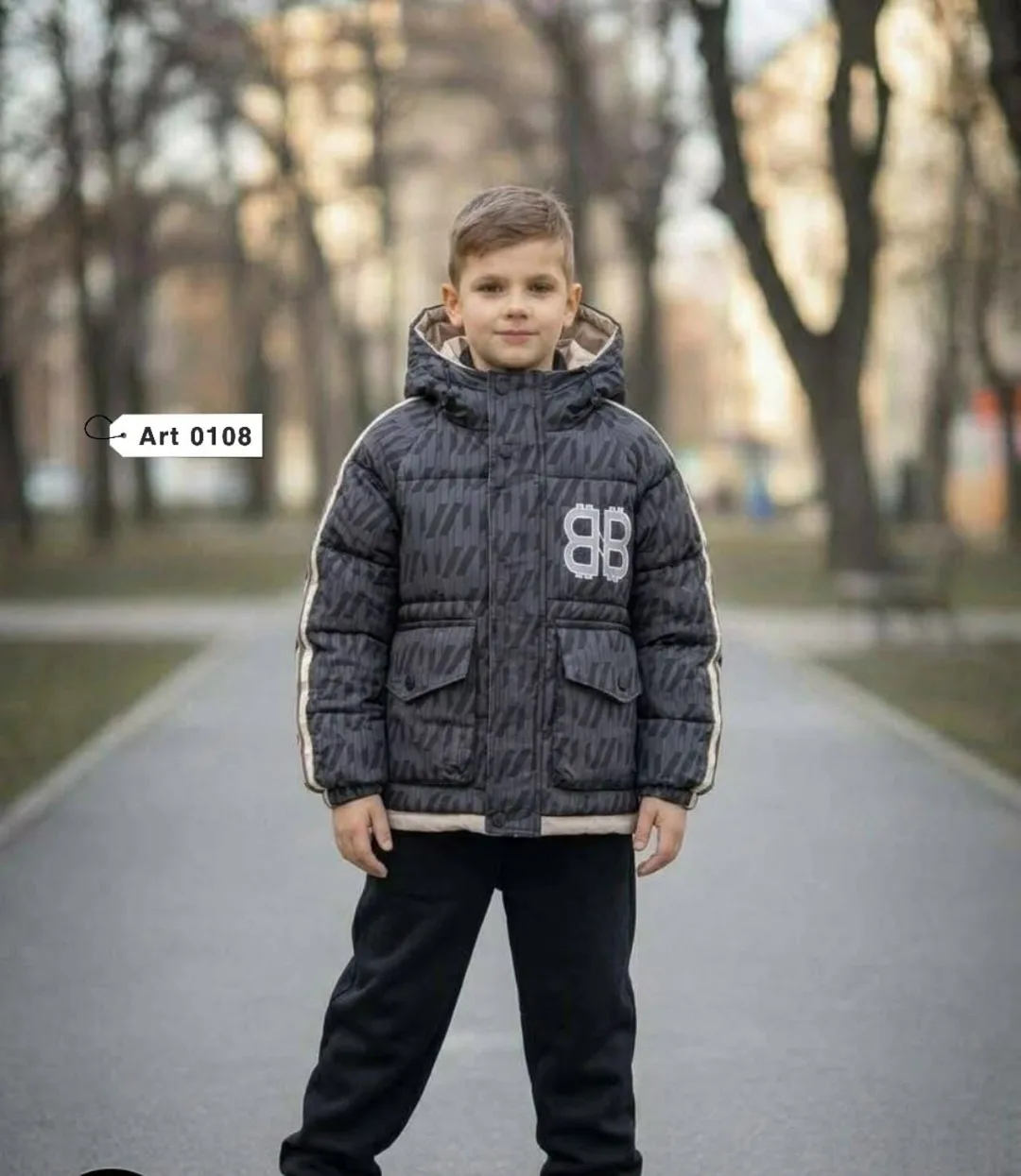Куртка подростковая из холлофайбера — фото 1