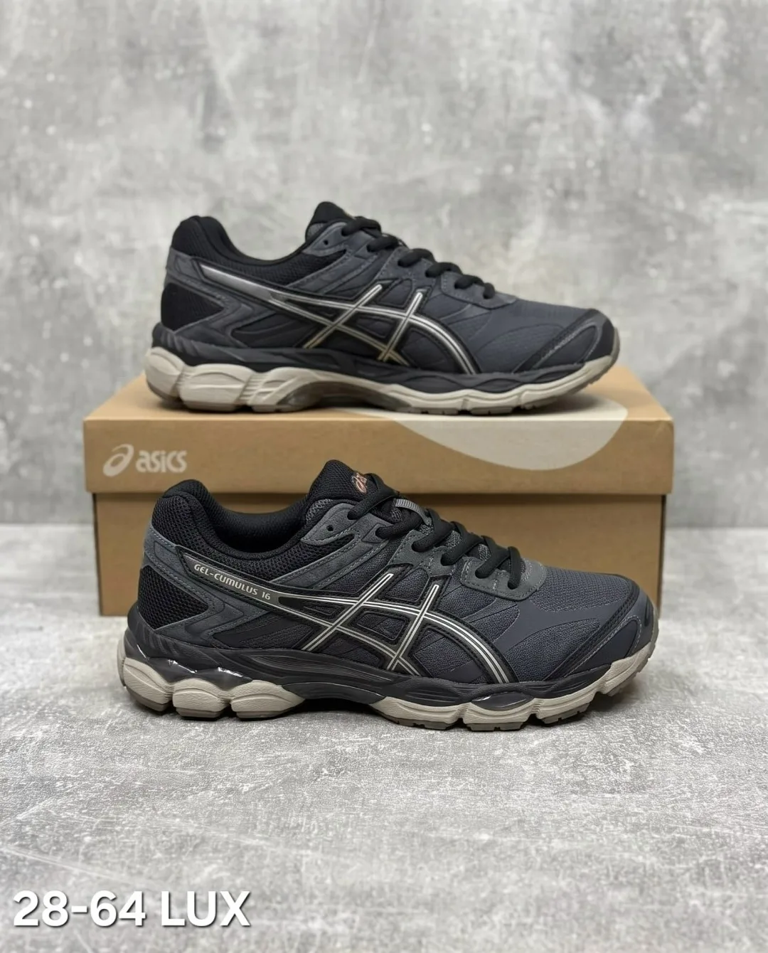 Кроссовки мужские ASICS из натуральной замши — фото 2