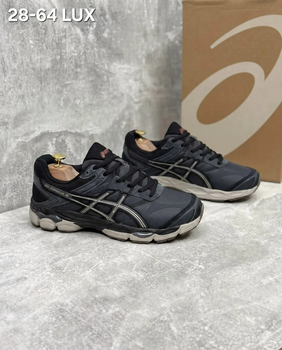Кроссовки мужские ASICS из натуральной замши — фото 3