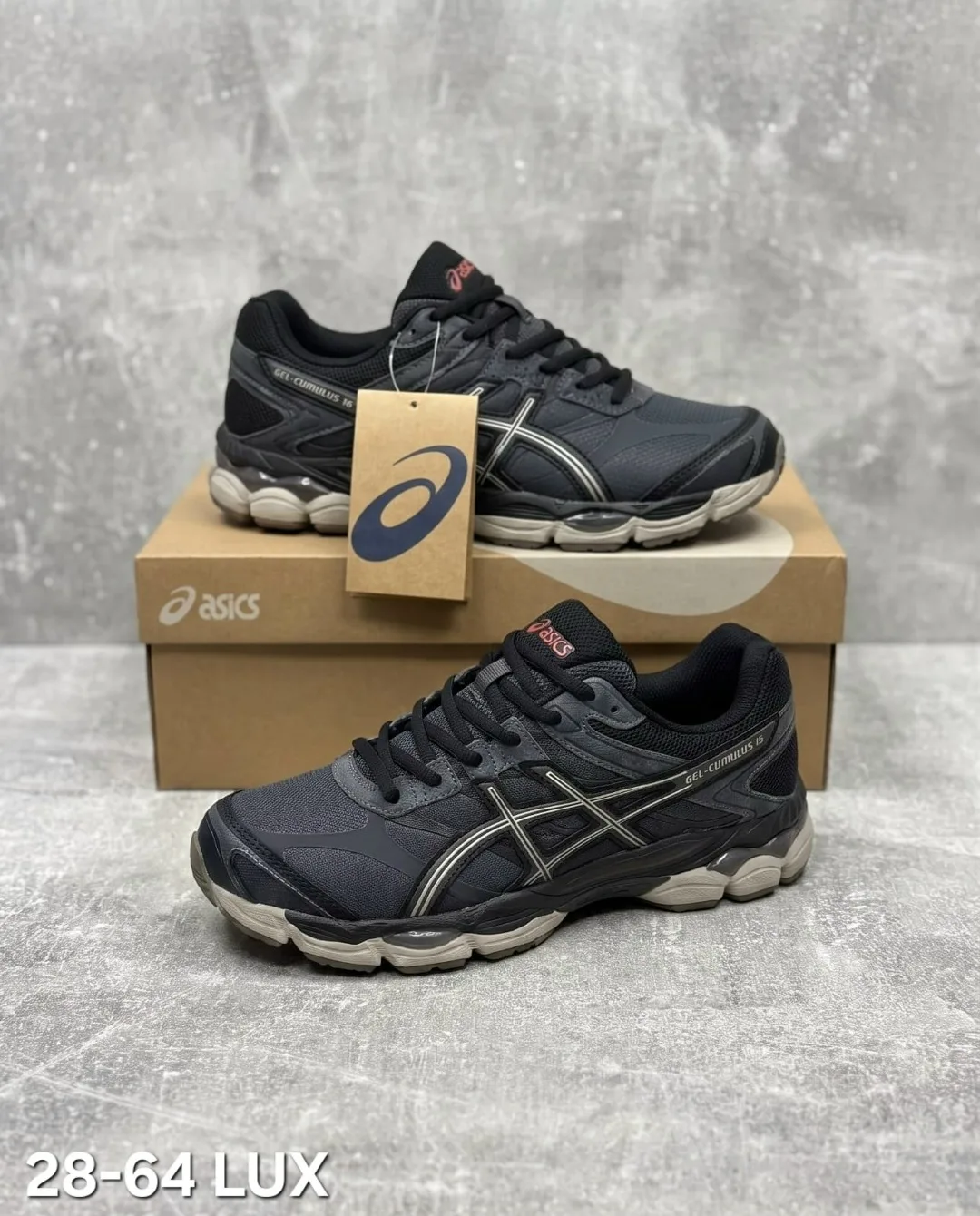 Кроссовки мужские ASICS из натуральной замши — фото 4