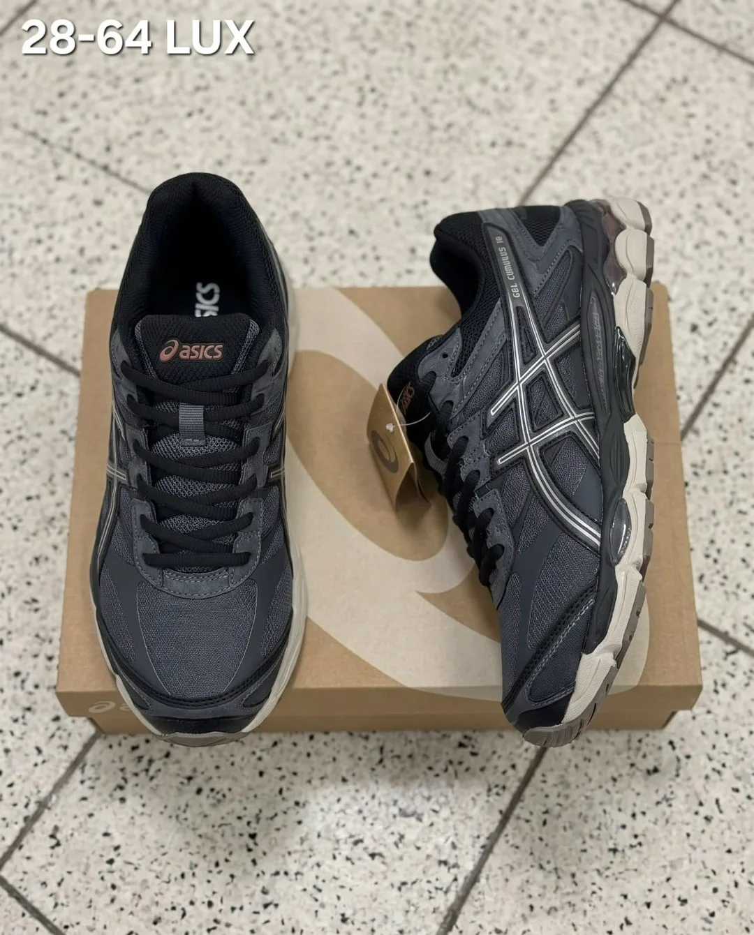 Кроссовки мужские ASICS из натуральной замши — фото 5