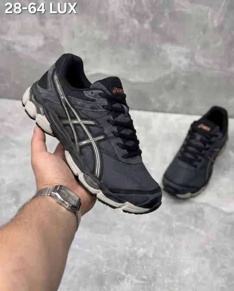 Кроссовки мужские ASICS из натуральной замши — фото 6