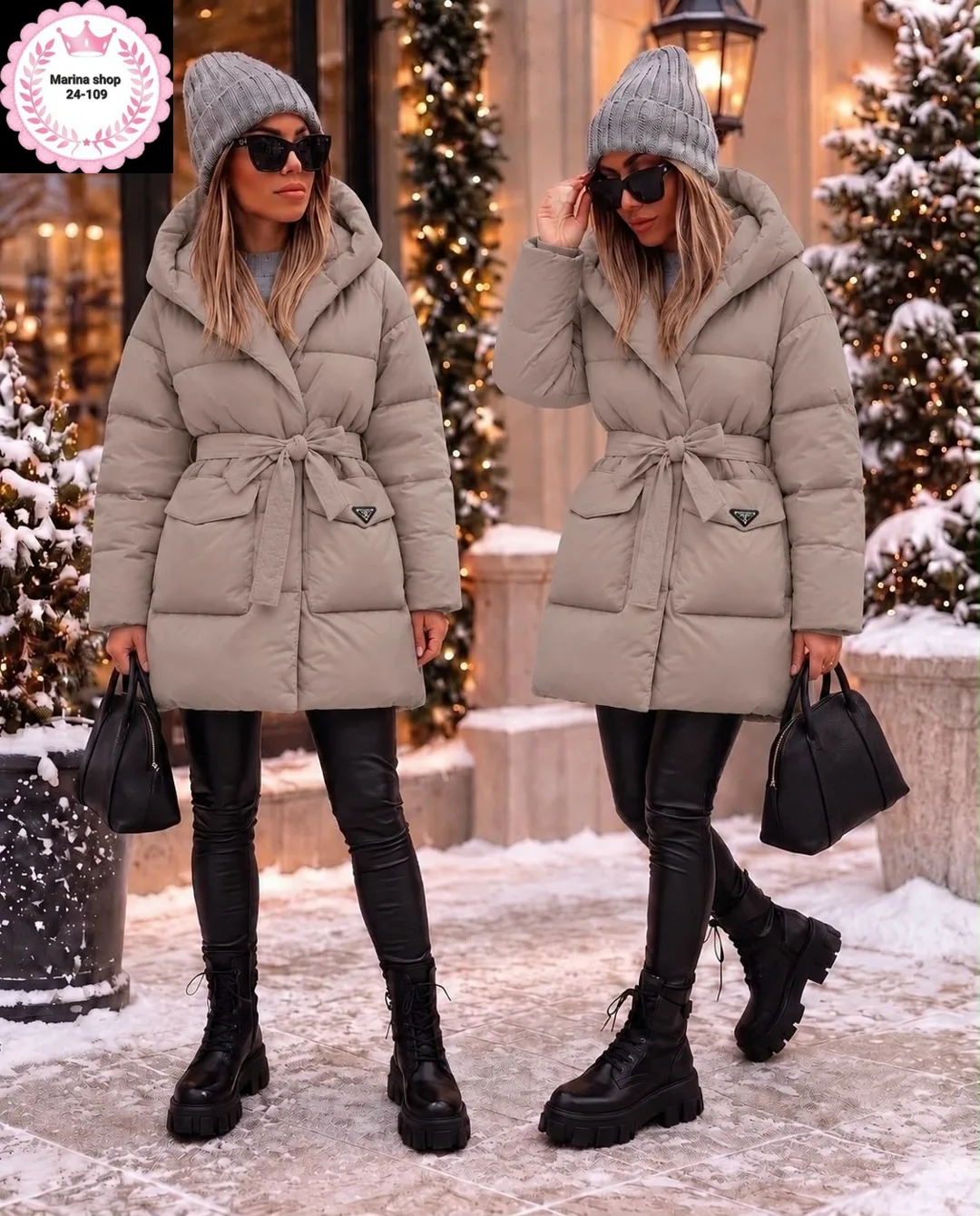 Зимняя куртка из холлофайбера — фото 1