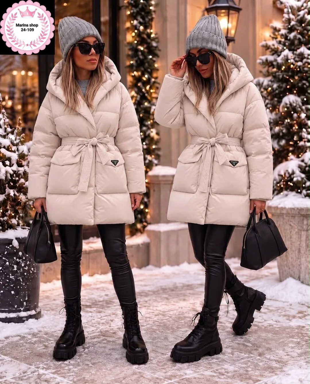 Зимняя куртка из холлофайбера — фото 2