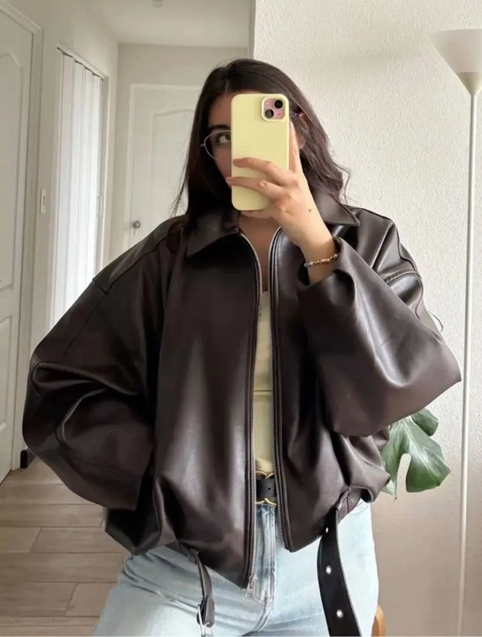 Сапоги Premium Drop: Шоколадная косуха Oversize, кожа — фото 16