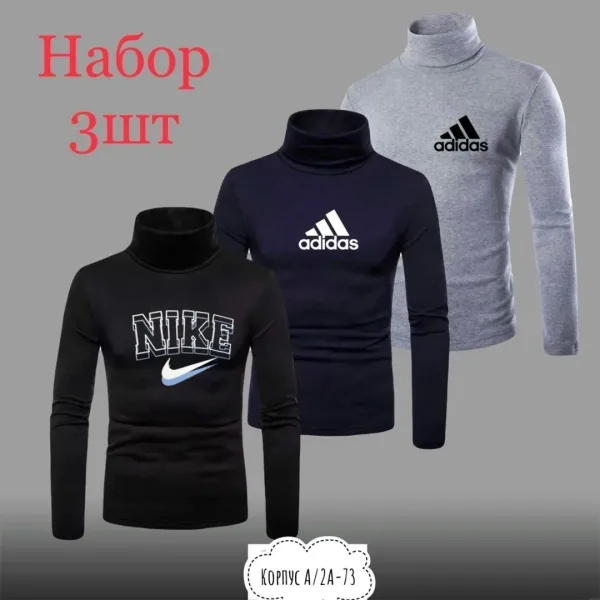 Водолазка из натурального хлопка — фото 5