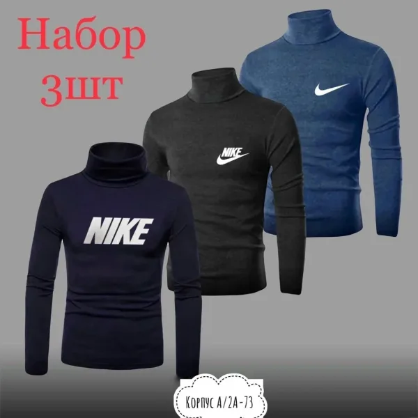 Водолазка из натурального хлопка — фото 9