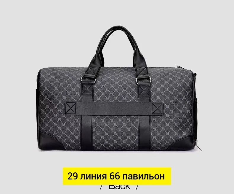 Дорожная сумка из эко-кожи — фото 2