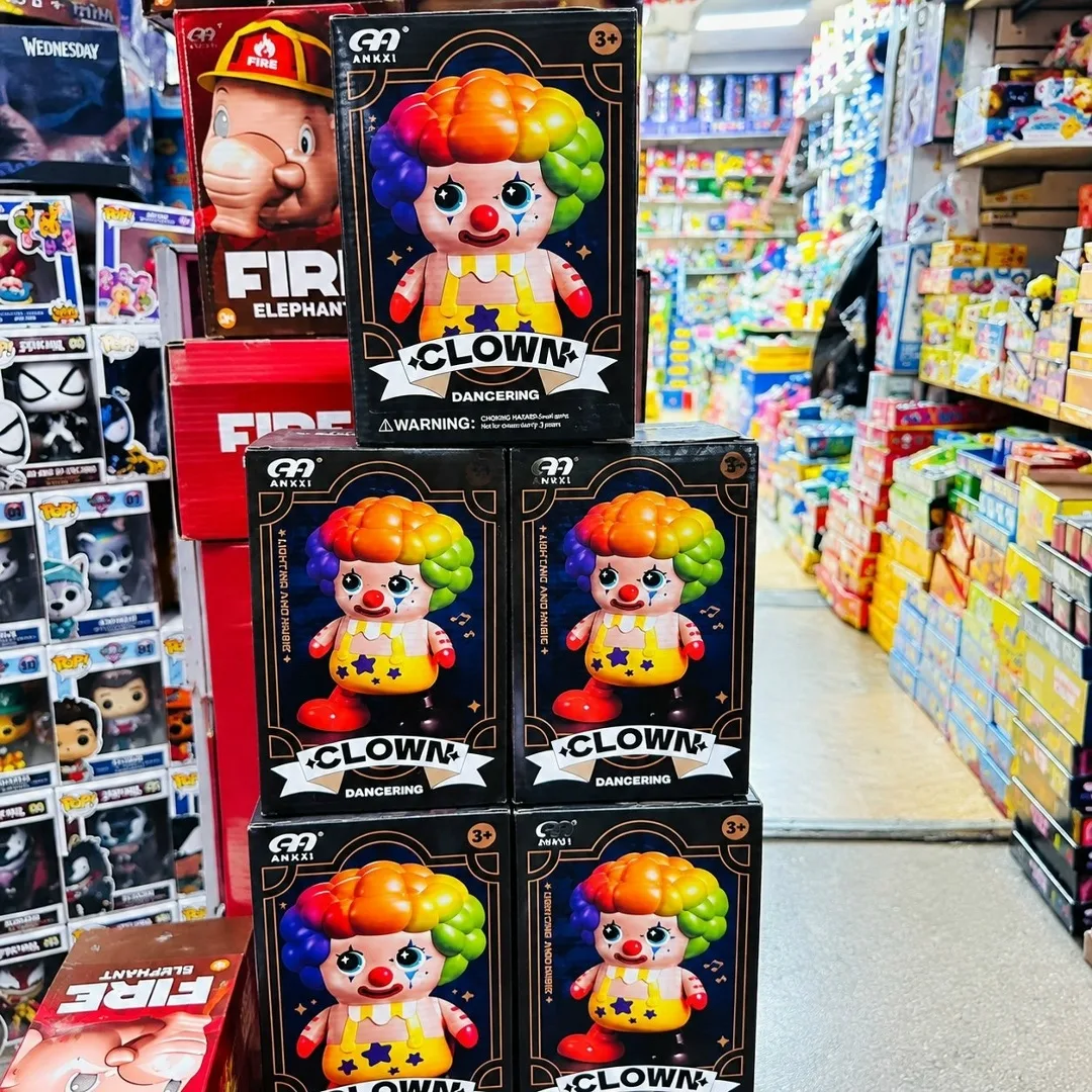 Игрушка танцующий клоун с светом и звуком — фото 2