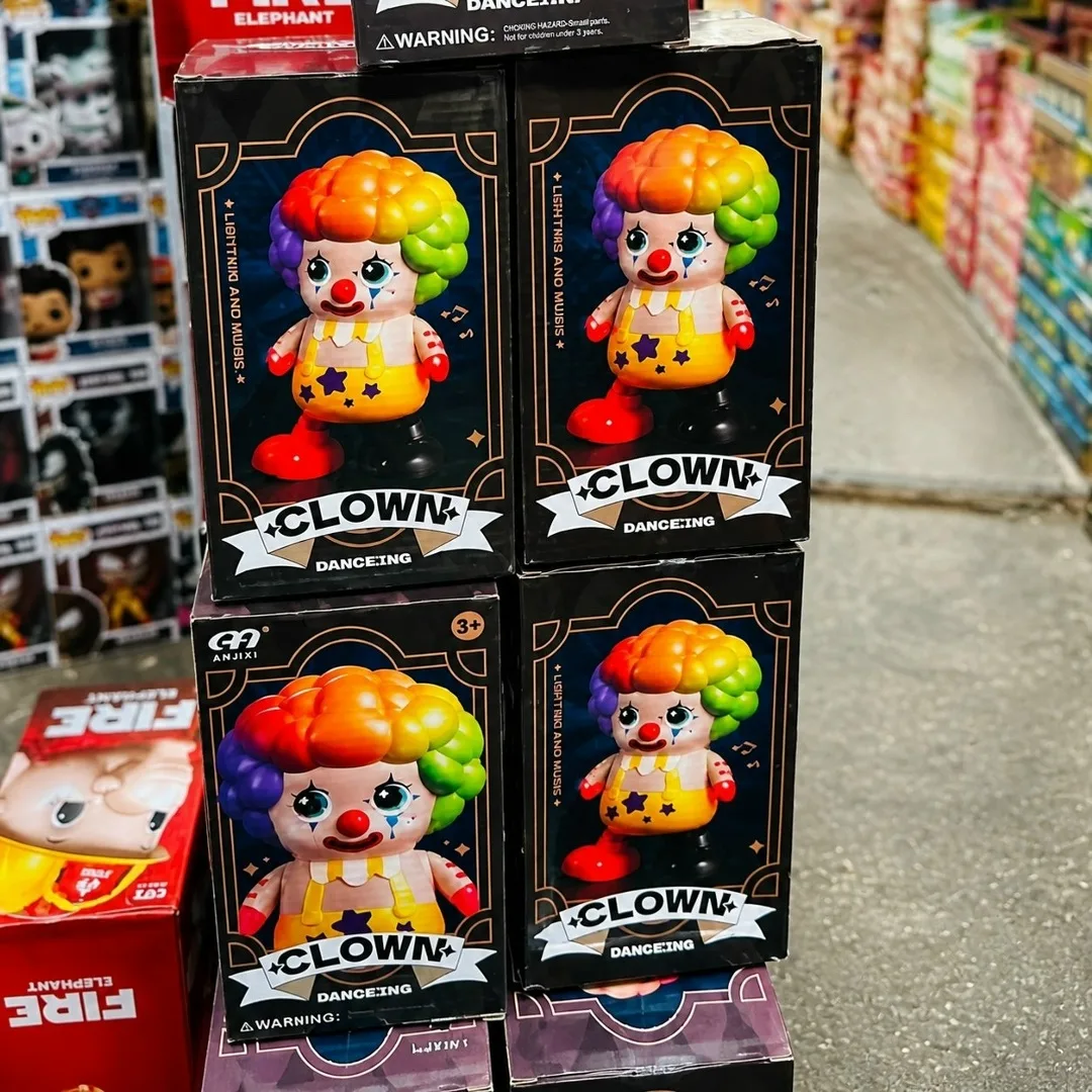 Игрушка танцующий клоун с светом и звуком — фото 3