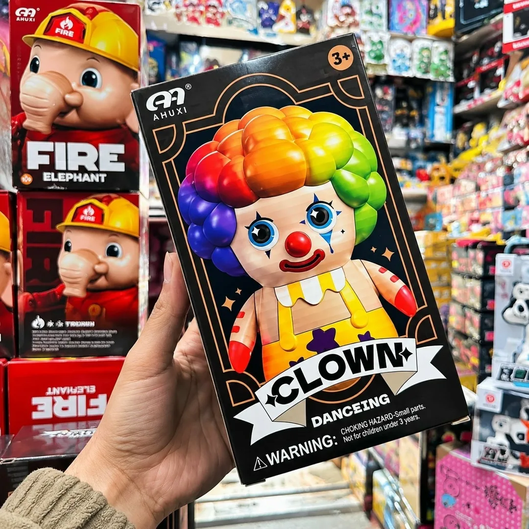 Игрушка танцующий клоун с светом и звуком — фото 6