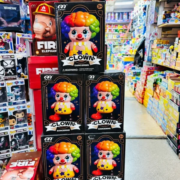 Игрушка танцующий клоун с светом и звуком — фото 2