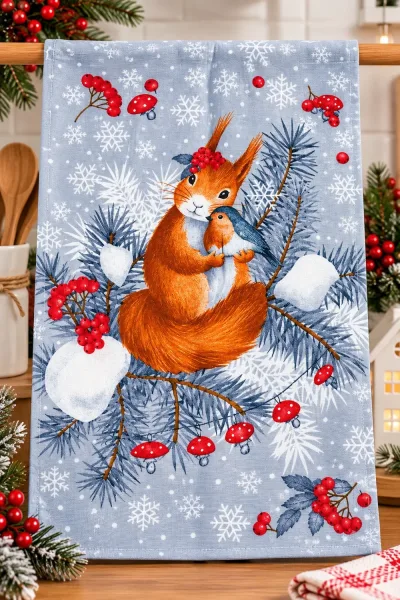 Полотенце лен — фото 21